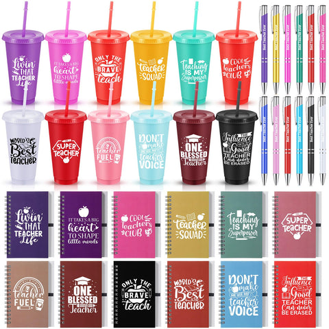Vaso Jingmore de 24 oz con tapa y pajilla, ideal para llevar bebidas durante la jornada escolar
