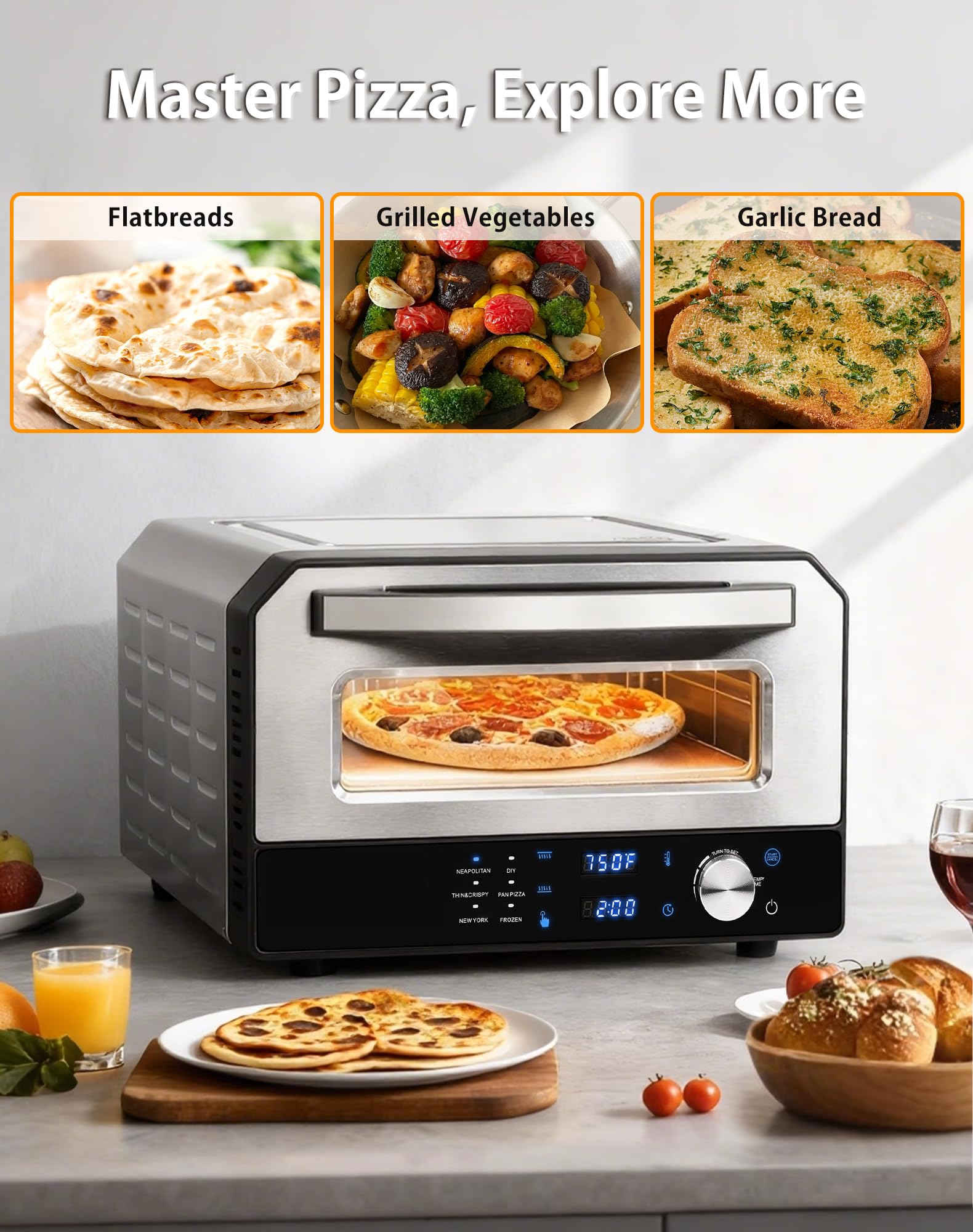 Diseño compacto de JIPPCL, perfecto para cocinas pequeñas.