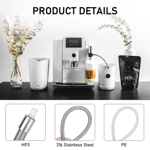 Adaptador HP3 de Jisculo para compatibilidad precisa con Jura