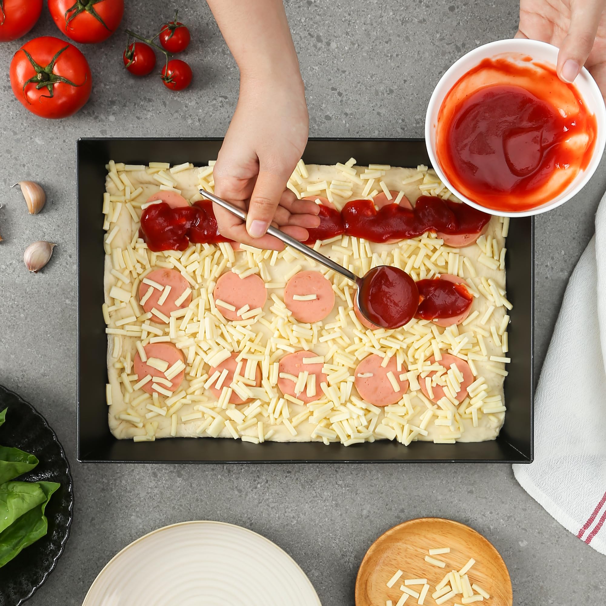 Compatibilidad con hornos Ooni y Roccbox para pizza estilo Detroit.