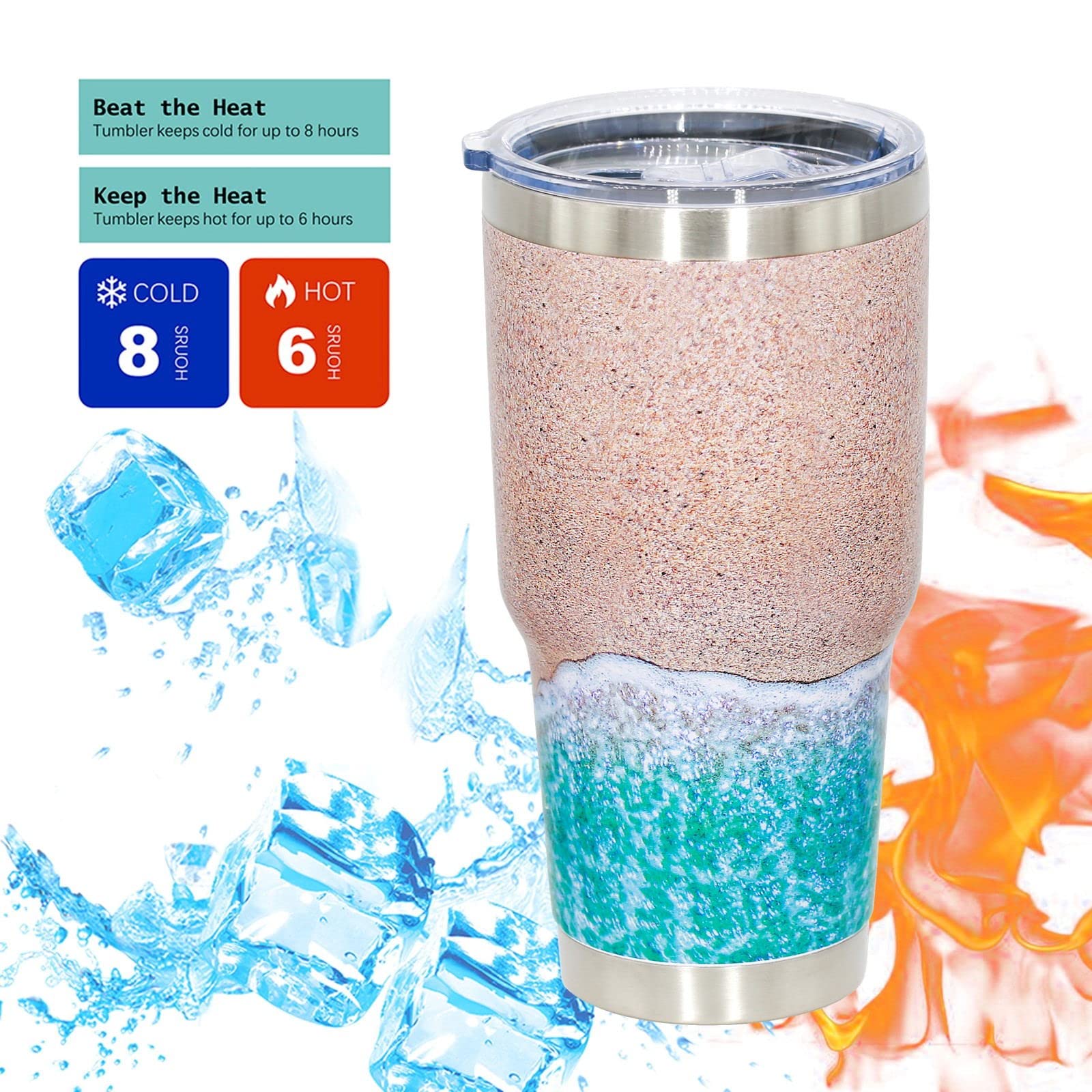 Vaso JIU HONG CHAO apto para bebidas calientes o frías en casa.