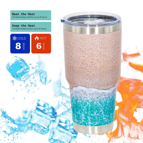 Vaso JIU HONG CHAO apto para bebidas calientes o frías en casa.