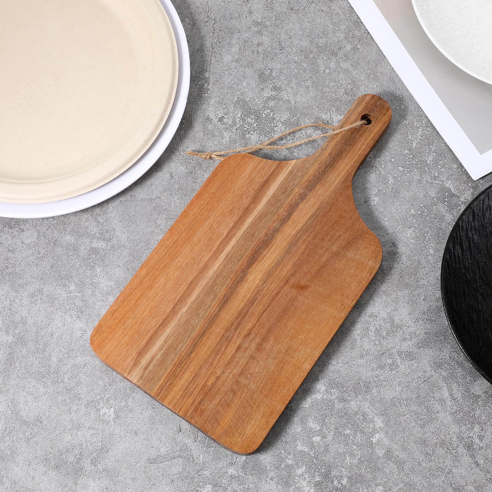 Empaque JJUNW para 6 tablas de acacia, regalo práctico.