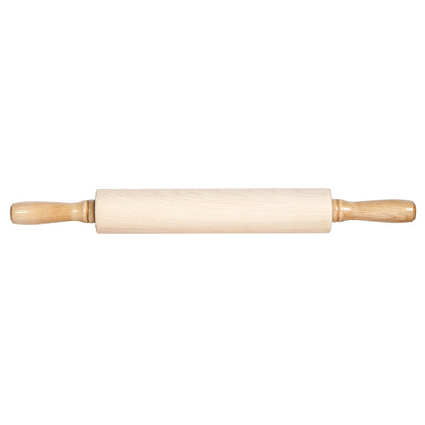 Rodillo de masa J.K. Adams, arce de 12 pulgadas, ideal para masa suave y uniforme.