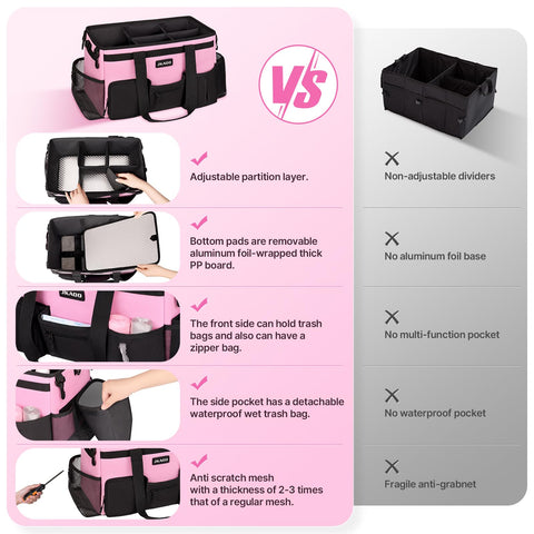 JKAOO bolsa húmeda impermeable desmontable para líquidos limpios