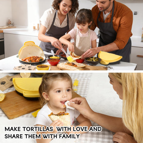 Jkooewm Sellador de tortilla: dos brochas para sellados consistentes.