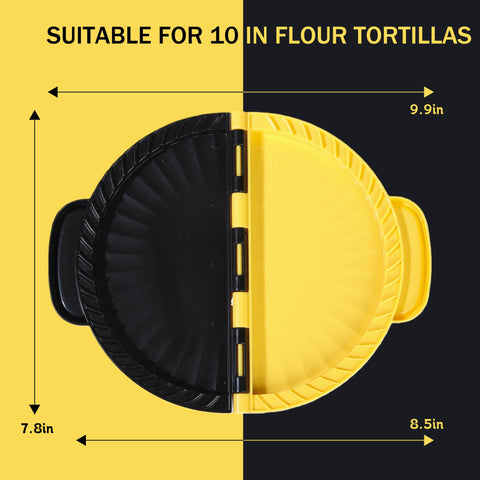 Jkooewm Sellador de tortilla libre de BPA para comidas seguras.