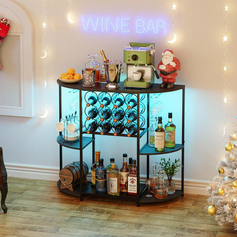 Superficie amplia de la barra JKsmart para servir bebidas