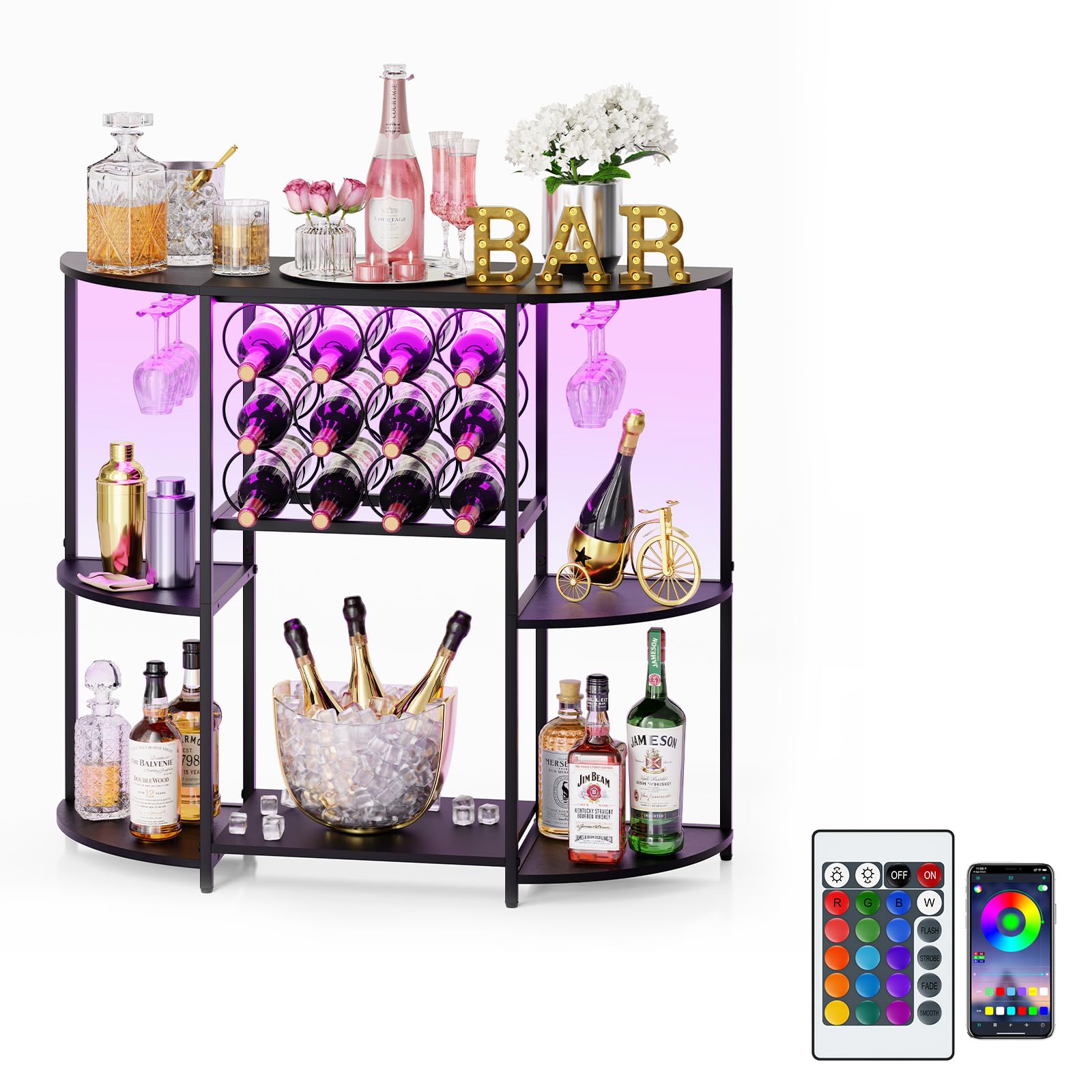 Uso diario: organización y estilo con la barra de vino JKsmart