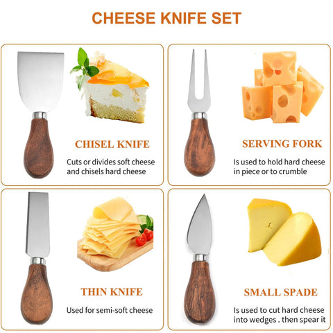 Caja regalo elegante de JLIAN MIOR para conjunto de queso
