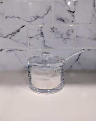 J&M DESIGN Cuchara integrada para medir azúcar sin goteos.