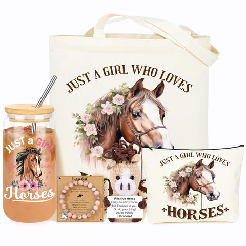 Taza de vidrio JMTMBR con motivo de caballo, apta para bebidas calientes o frías.