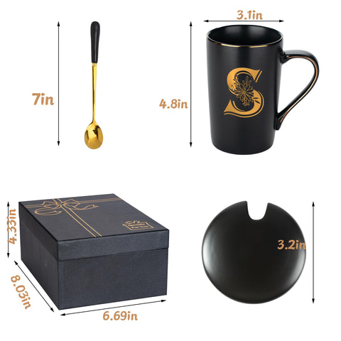 Taza JMugmt de 14 onzas, gran capacidad para bebidas favoritas.