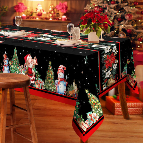 Mantel JNDJE Navidad decoracion hogar, añade detalles festivos sin complicaciones.