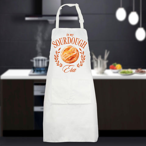 Delantal JNIAP Era Masa Madre, uso múltiple para barbacoa o cocina diaria.