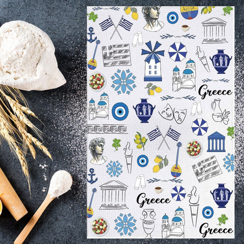 Diseño claro y único de JNIAP Grecia para cocinar y decorar.
