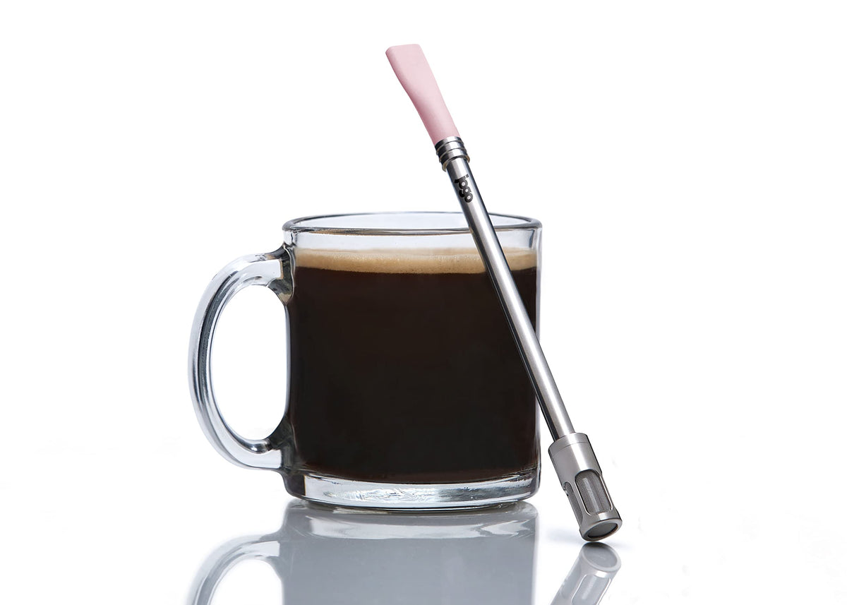 JoGo café y té portátil en acero inoxidable para un sabor robusto en cualquier taza.
