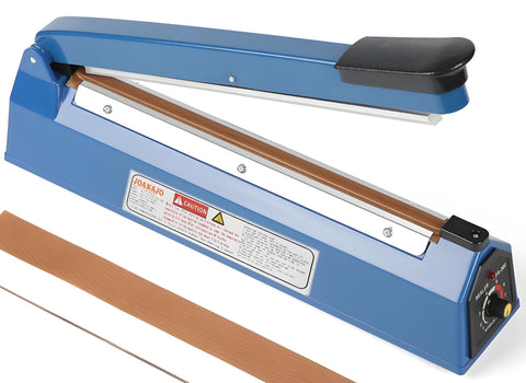JOANAJO Impulse Sealer 16 pulgadas, frente sellando bolsa para conservar frescura