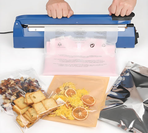 JOANAJO Impulse Sealer 16 pulgadas, diseño portátil ideal para oficina o tienda