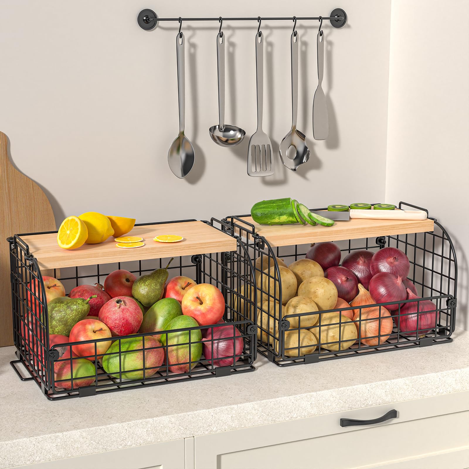 Estante multiuso para cocina y despensa de Joben Oligey