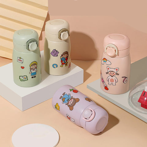 Jocoiot botella mini 9onzas color púrpura estilo moderno para la oficina