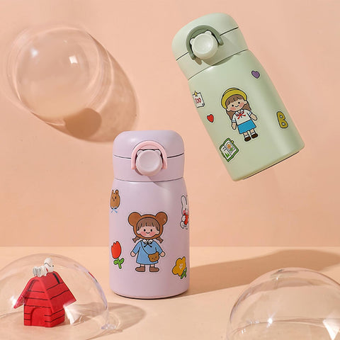 Jocoiot botella mini 9onzas para café agua o bebidas frías en viaje