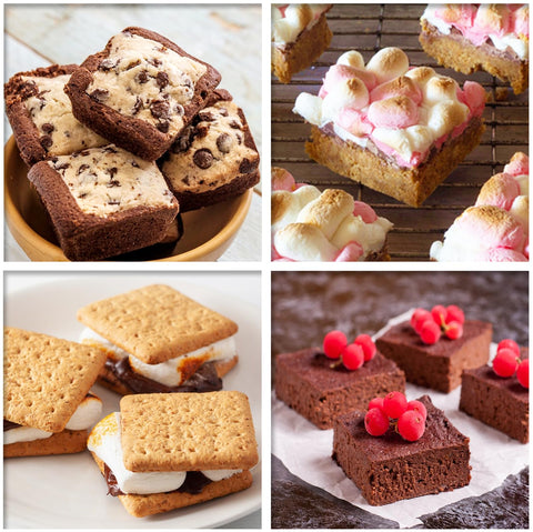 JOERSH moldes para galletas y brownies, uso múltiple