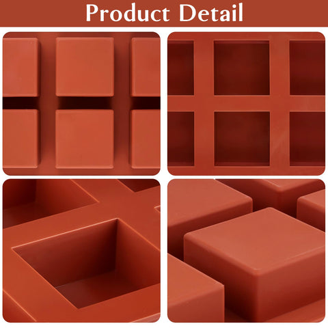 JOERSH molde de silicona resistente, apto para horno, microondas y congelador