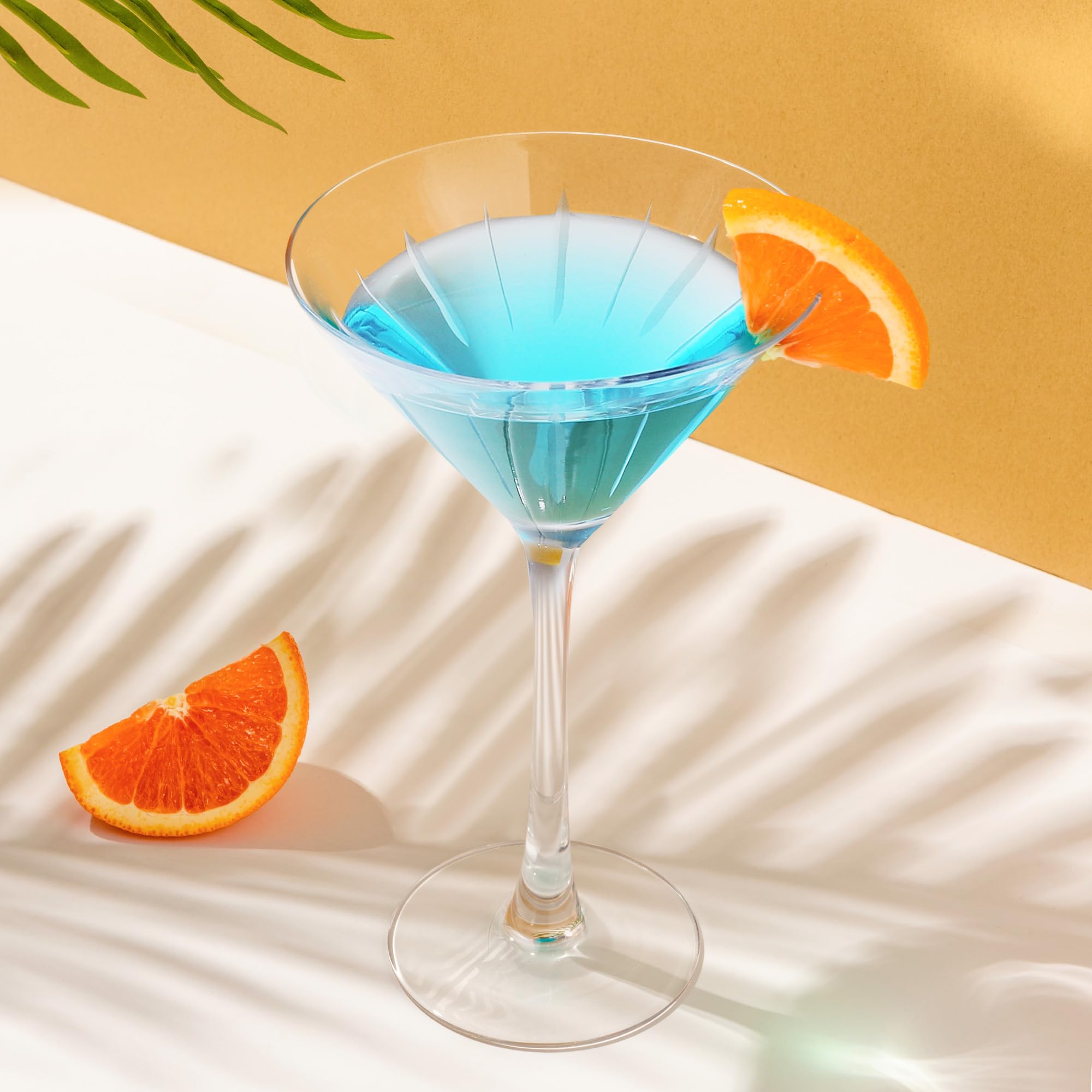Joeyan martini cristal para cocteles de cafe, realza sabores.