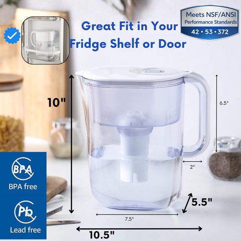 Conjunto de 5 filtros Joeyz compatibles para Brita mejora sabor y olor