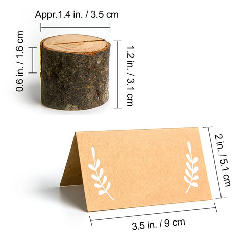 Señalización de mesa para bodas Jofefe, realza la atmósfera rústica.
