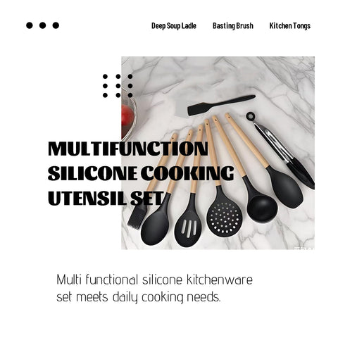 Volteador JOFULBOND en silicona, cocina suave para superficies antiadherentes