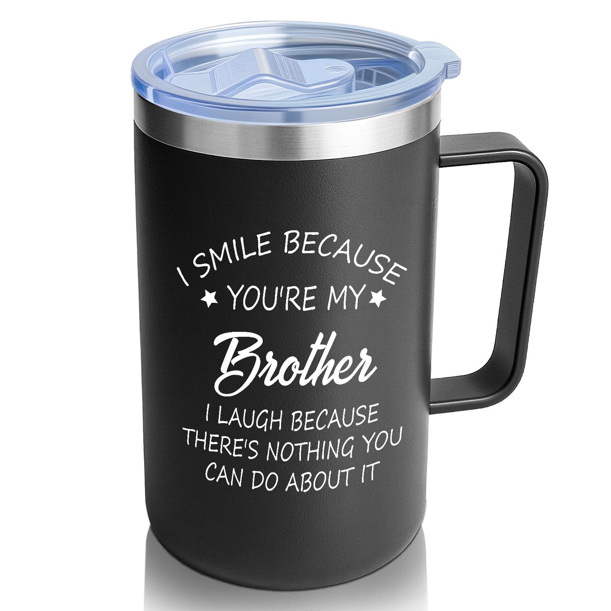 Taza aislada Jogskeor para hermano, mantiene temperatura ideal todo el día