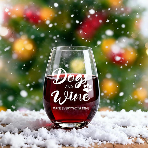 Vaso Jogskeor 15oz con empaque regalo, ideal para amantes de perros
