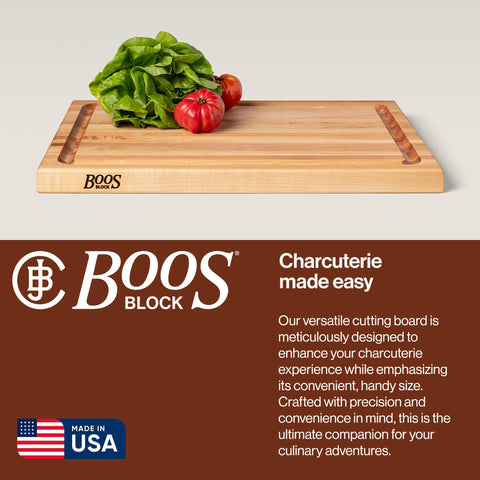 John Boos CB Series borde de grano con agarres para voltear