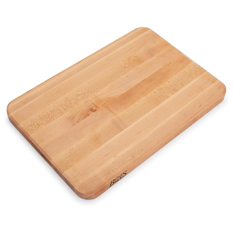 John Boos Chop-N-Slice con agarres laterales para maniobrar con facilidad.