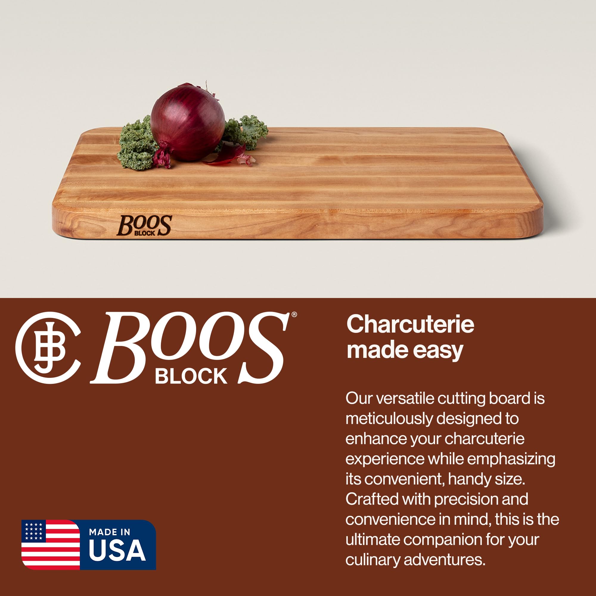 John Boos Chop-N-Slice, tablero reversible para dividir tareas de cocina.