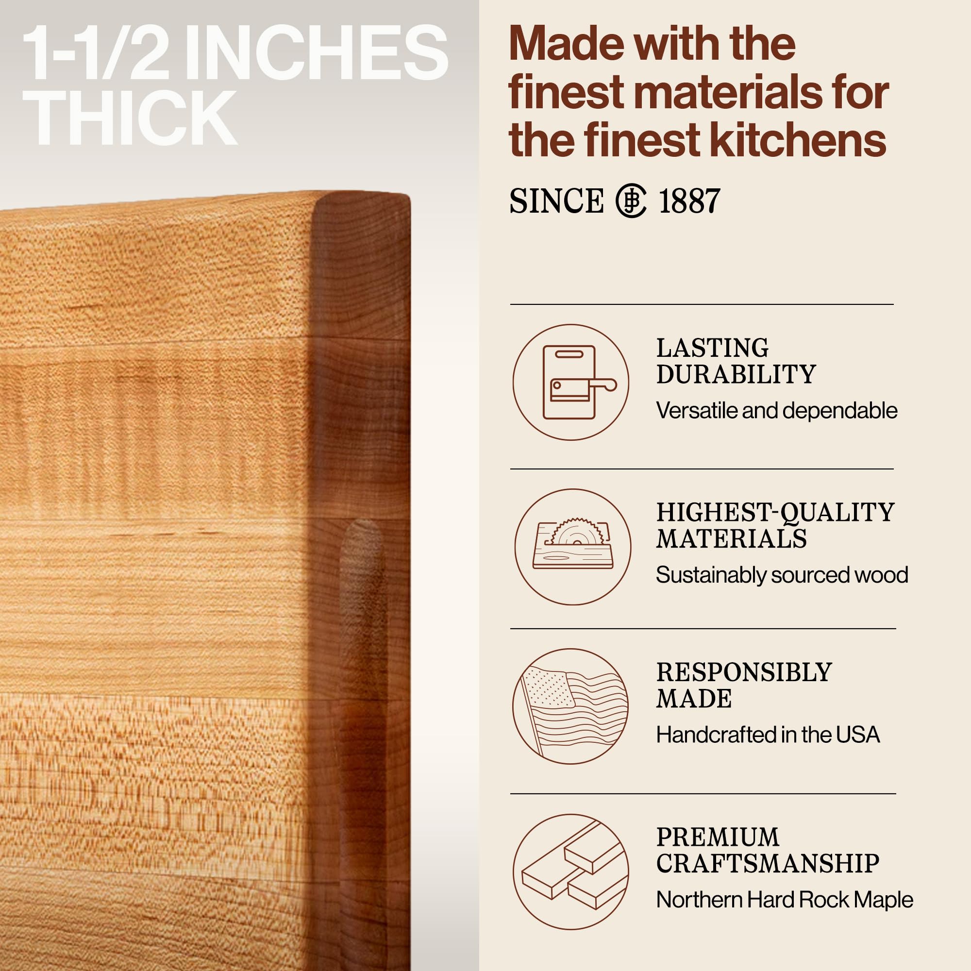 R-Board con dos caras reversibles para diferentes alimentos