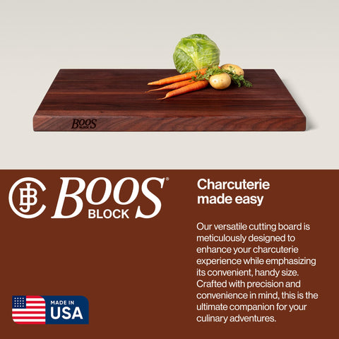 Grano de borde de John Boos R-Board para mayor durabilidad