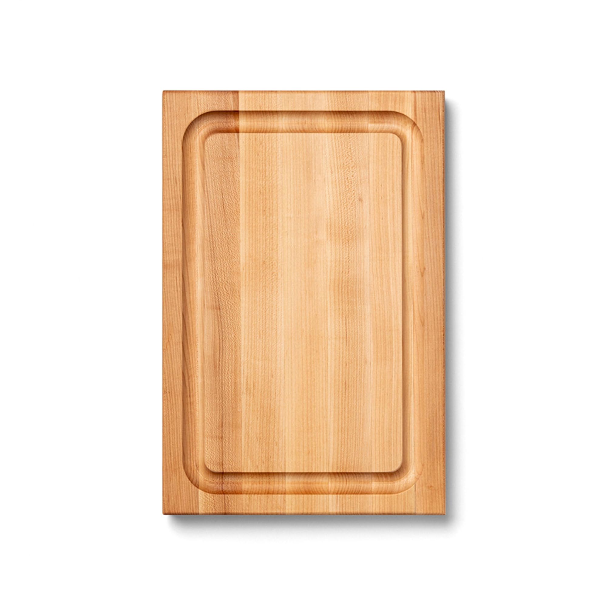 John Boos tabla de cortar de arce 18x12, reversible para preparar distintos ingredientes.