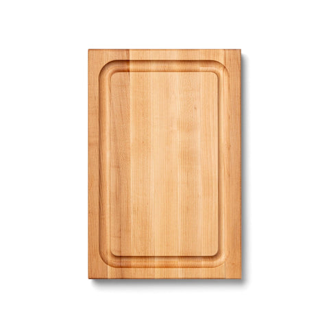 John Boos tabla de cortar de arce 18x12, reversible para preparar distintos ingredientes.