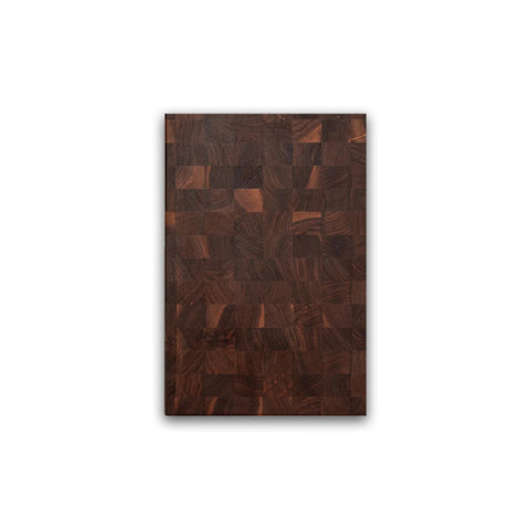 John Boos tabla de corte de nogal rectangular 18x12, resistente para cortar frutas y pan.