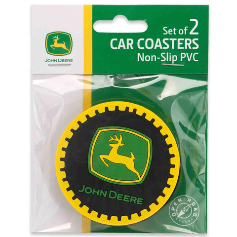 John Deere posavasos coche hecho en EE. UU. para mayor calidad.