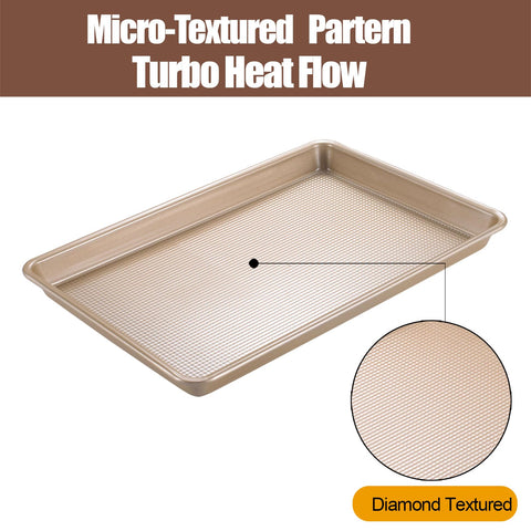 Bandeja antiadherente JOHO BAKING 10x15 para desmolde sencillo.