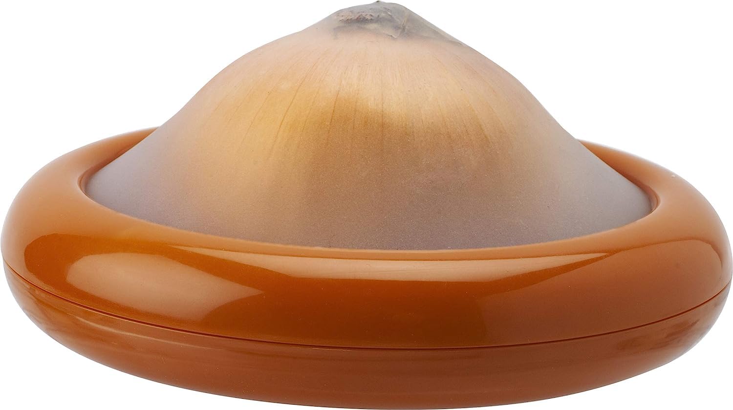 Ideal para almuerzos: transporta cebollas frescas para ensaladas sin daños.