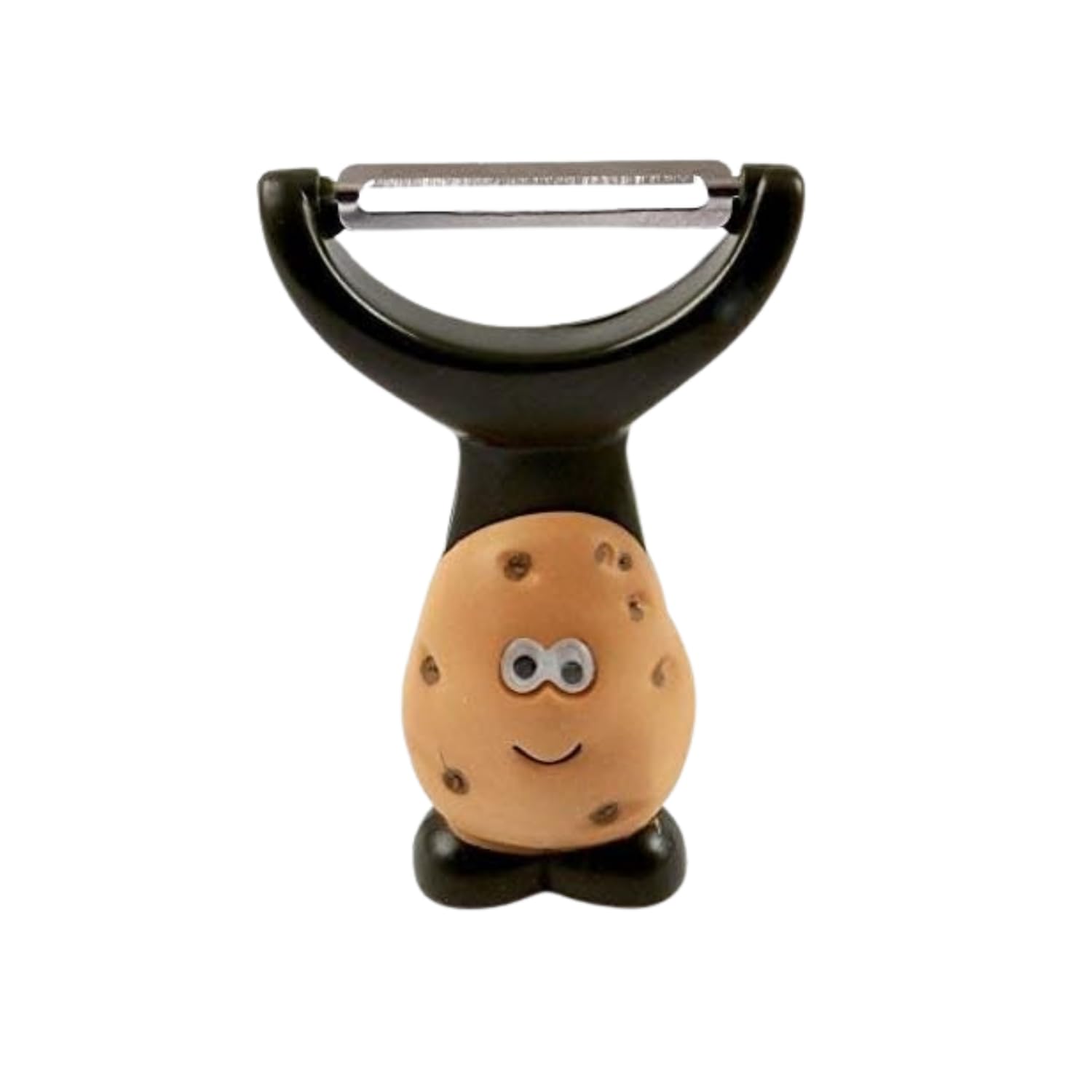 Joie Mr Potato pelador en Y en acción para pelar papas con facilidad