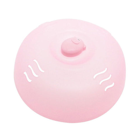 Joie Oink cubre microondas cerdito rosa para evitar salpicaduras y mantener limpio.
