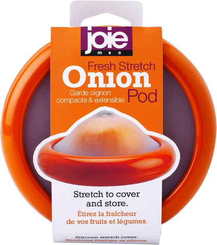 Joie naranja, solución sostenible que reduce plásticos para almacenamiento de productos.