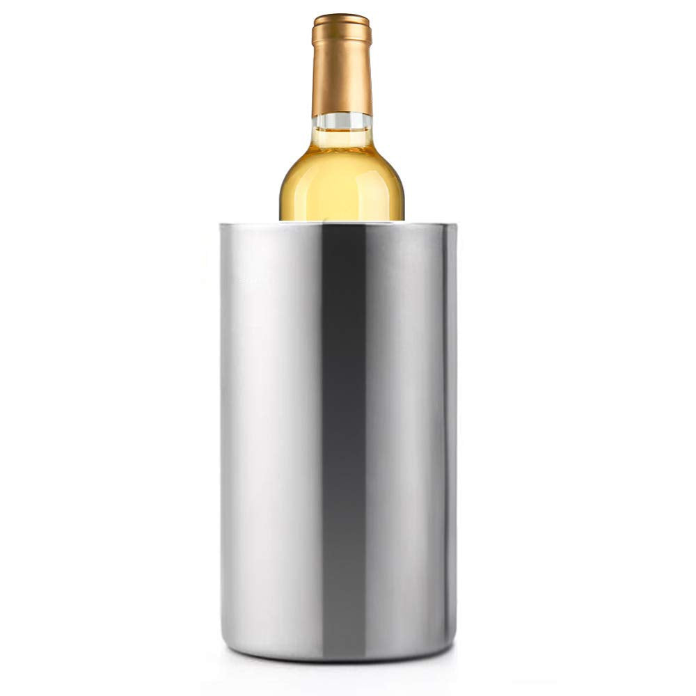 Jolitac enfriador-vino-balde doble pared mantiene la bebida fría por más tiempo