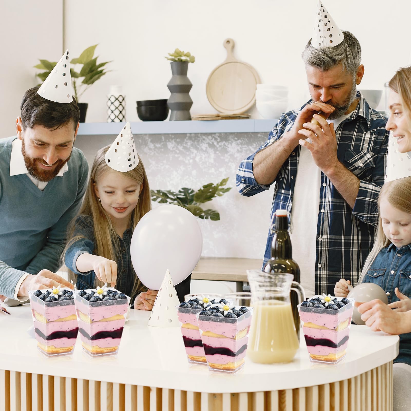 Copas JOLLY CHEF para porciones individuales en buffet con estilo